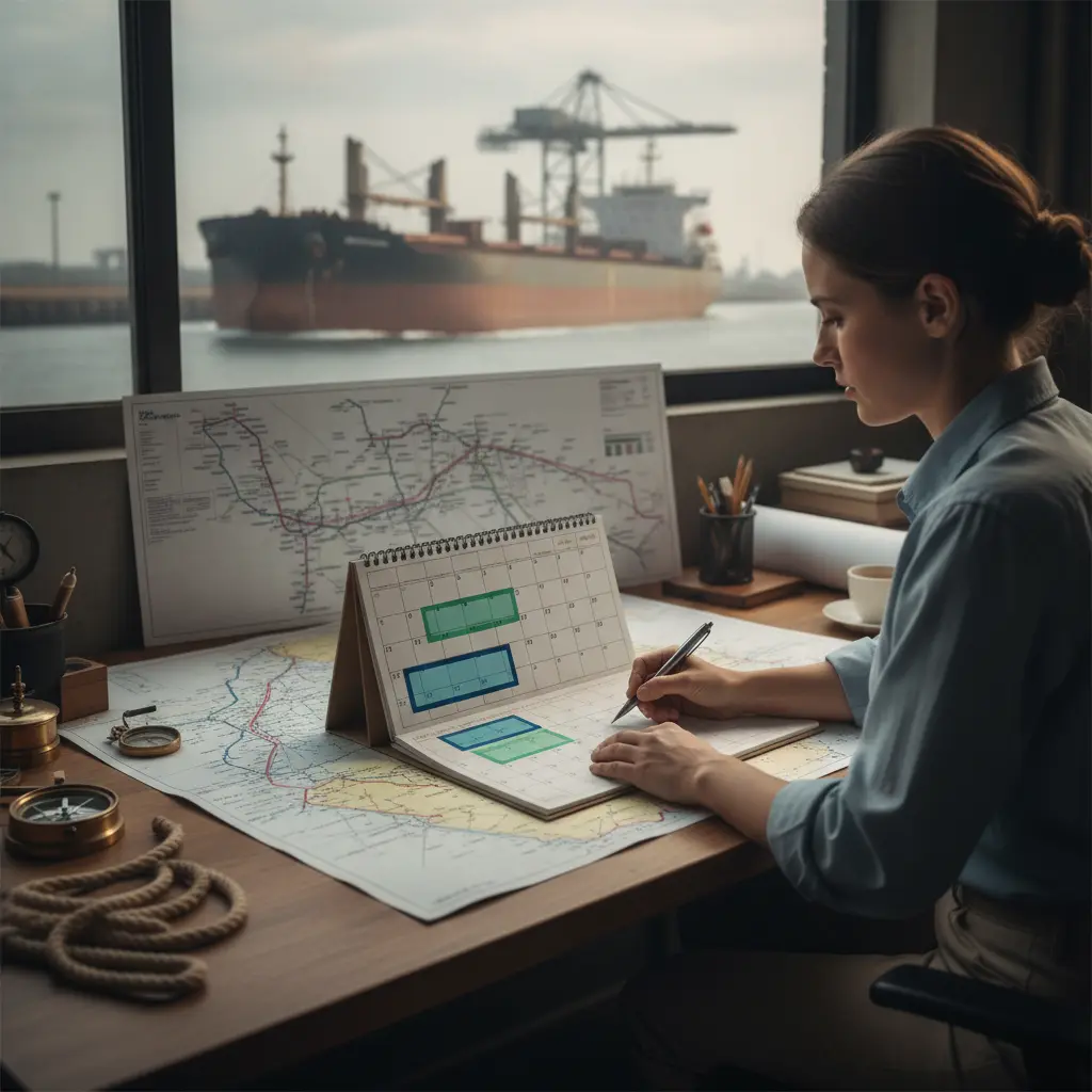 Laycan Overlap in Maritime Cargo-Vessel Matching