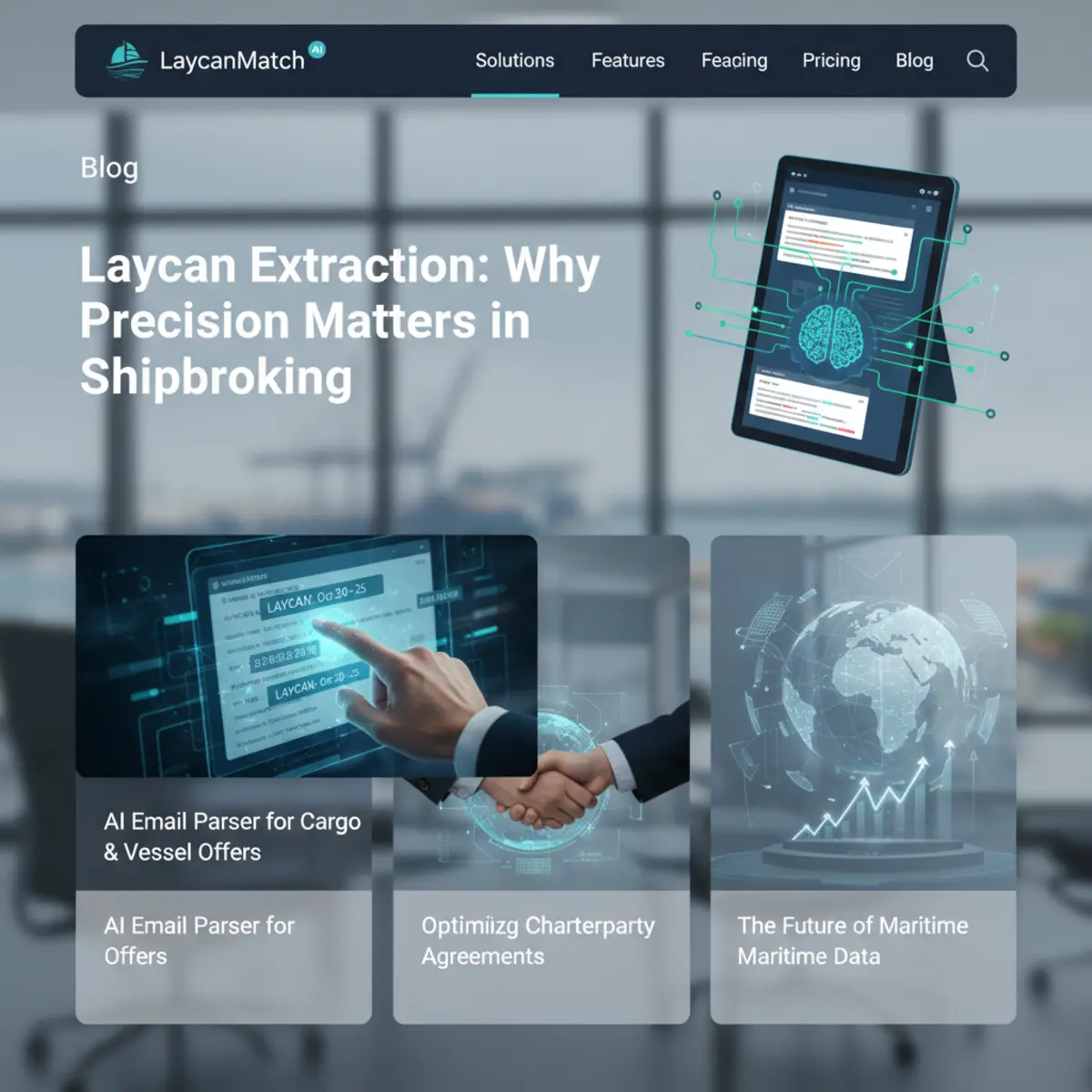 Laycan Extraction from Broker Emails