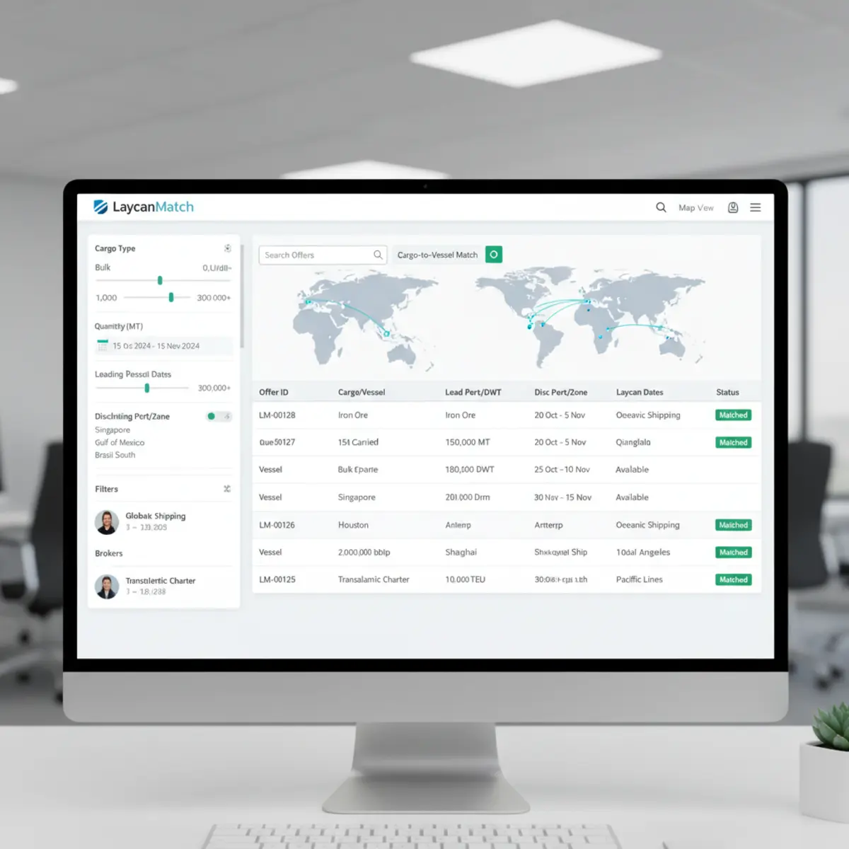 Case study small dry bulk desk